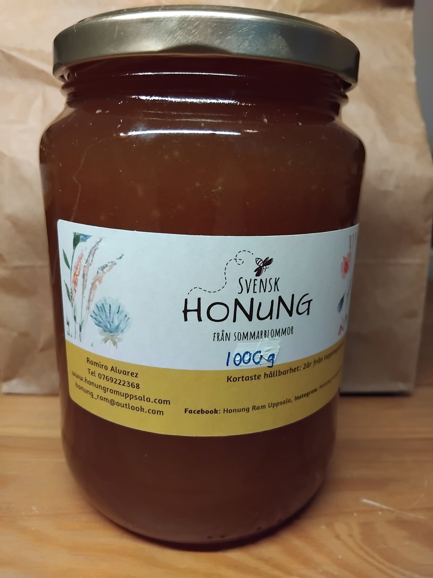 Skogs sensommarhonung i Uppland, 1 kg