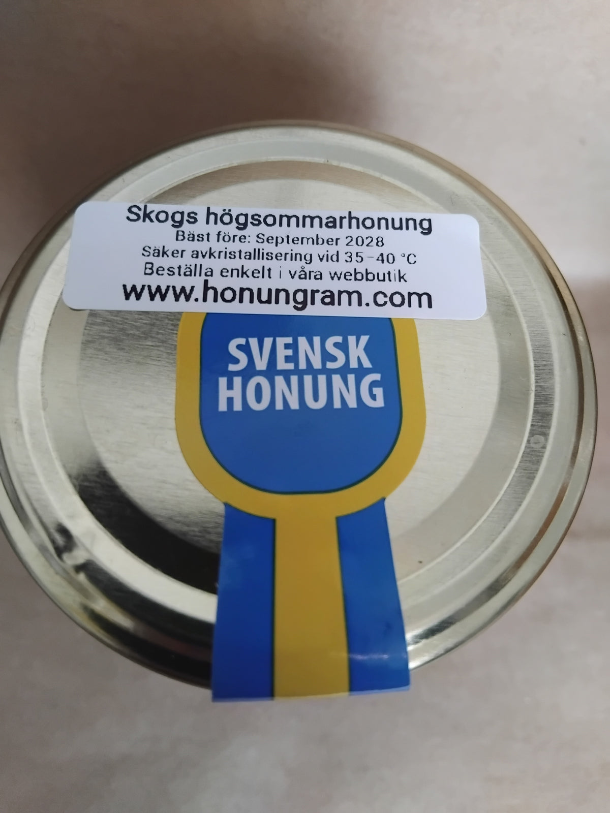 Svensk skogs-högsommarhonung från Shaman Stuga i Månkarbo, 500gr