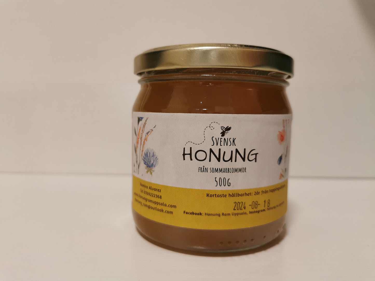 Forest high summer honey in Uppland, 500 gr