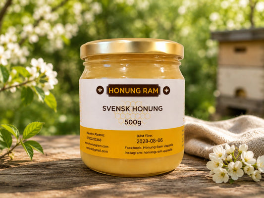 Råsta Gårds sensommarhonung i Uppsala, 500gr