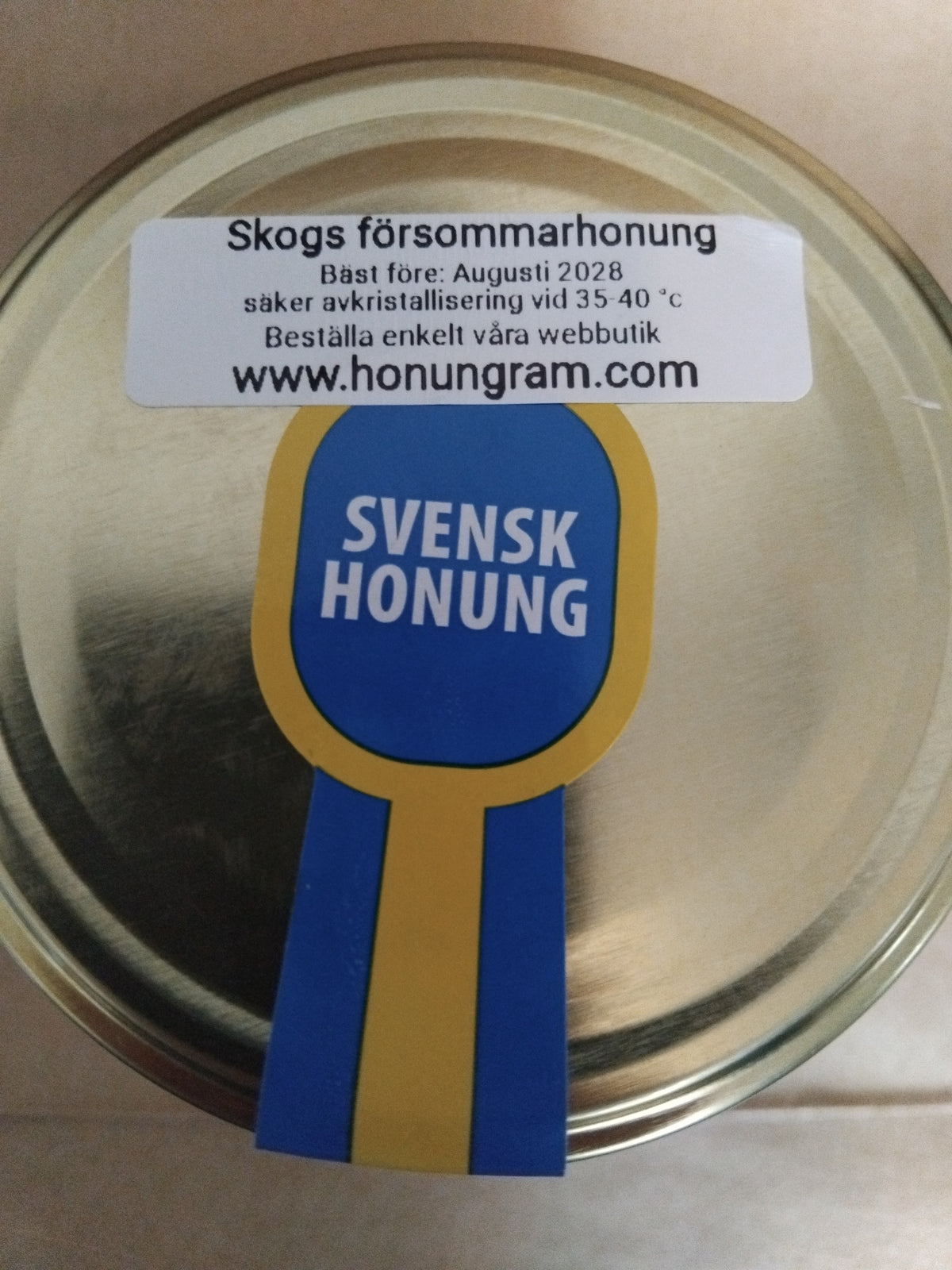 Svensk skogs-försommarhonung från Shaman Stuga i Månkarbo, 
 500gr